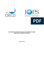 OECD/IOPS Good Practices for Pension Funds' Risk Management