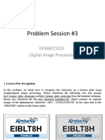 Problem Session #3: EE368/CS232 Digital Image Processing