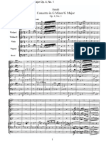 Handel - Concerto in G Minor,G Major - Op 4, No 1
