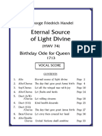 Handel Birthday Ode for Queen Anne