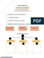 Texto expositivo.