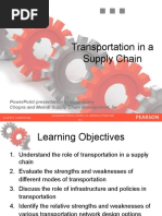 Transportation in A Supply Chain: Powerpoint Presentation To Accompany Chopra and Meindl Supply Chain Management, 5E