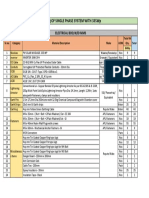 3kw Solar Material Kit Sheet