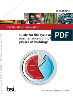 BS 8544 2013 Guide For Life Cycle Costing of Maintenance During The in Use Phases of Buildings
