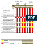 Planilla de Inspeccion Planeada - EPPs