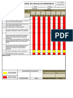 Planilla de Inspeccion Planeada - CONTROL DE CASILLAS DE EMERGENSIA