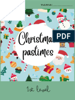 Christmas Pastimes eBook