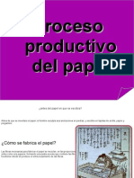 proceso productivo del papel