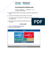 Instructivo Declaracion Mejoras Web