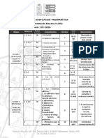 Dosificación Programática Oe 4sem