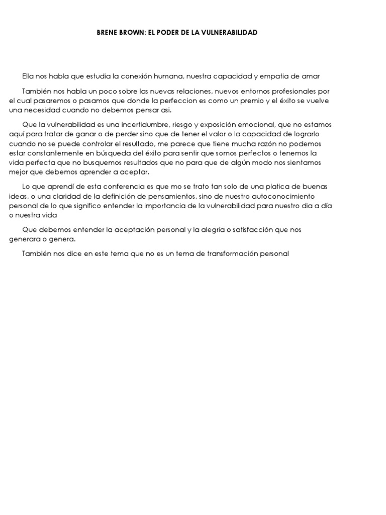 Brene Brown | PDF