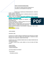 Gestión Del Talento Humano y El Psicológo Organizacional