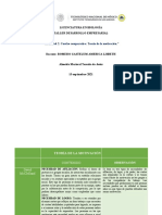 Cuadro Comparativo Teoría de Motivación