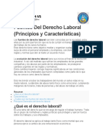 Fuentes Del Derecho Laboral