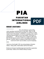 Pakistan International Airlines: Brief History