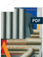 Copia de El Aprendizaje y Las Tecnologías de La Información. MCFARLANE
