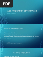 Web Application Development