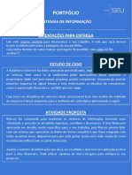 Proposta de Portfólio - Sistemas de Informação