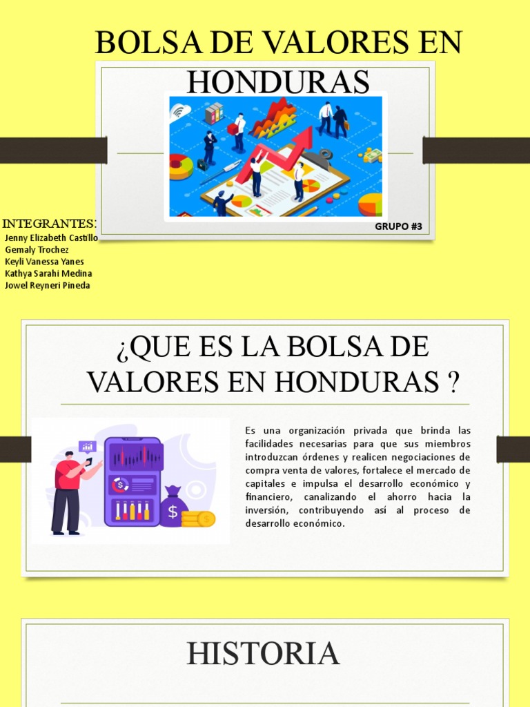 Bolsa de Valores | PDF | Bolsa | Honduras