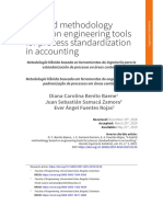 A Hybrid Methodology Based On Engineering Tools For Process Standardization in Accounting