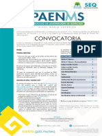 Convocatoria PAENMS 2021