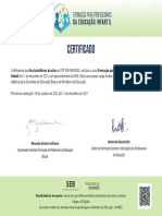 Documento - Formação para Profissionais Da Educação Infantil