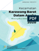 Kecamatan Karawang Barat Dalam Angka 2020