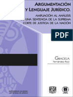 Argumentación y Lenguaje Jurídico - Graciela Fernández Ruiz