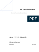 GE Fanuc Automation: Series 21i / 210i - Model MA
