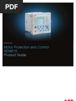 ABB Motor Protection and Control REM615 Products