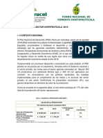 Balance Del Sector Hortifrutícola 2019