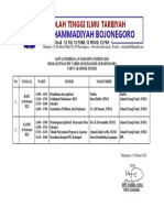 12. Jadwal Pembekalan Peserta Kkn 2022