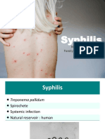 Syphilis: Nisachon Tongtip, MD Family Medicine Residency Buriram Hospital