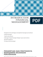 Introduction Financial Management