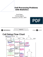 Determining Call Processing Problems With Statistics