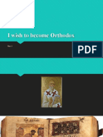 I Wish To Become Orthodox