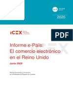 El Comercio Electronico en Reino Unido 2020