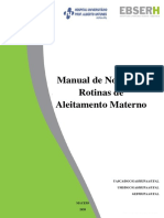 Manual de Normas e Rotinas de Aleitamento Materno - Manual Correto Oficial