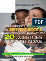 Mini Apostila SScq 2021- Institutos de Proteção - 20 Questões Comentadas