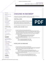 Csound in Maxmsp: FLOSS Manuals