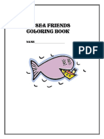 My Sea Friends Coloring Book