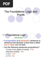 The Foundations: Logic and Proofs