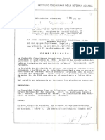 Resolucion 045 Del 26 de Junio de 1989 R.I. CALENTURAS (CREACION)