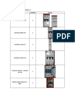 Lista de elementos pizarra tablero L