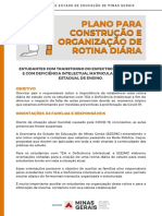 Rotina diária para estudantes com deficiência