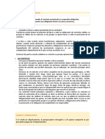 Prestaciones recíprocas y tipos de ineficacia contractual