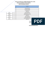 Jadwal Pengawas Penilaian Akhir Semester (Live)