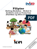 FILIPINO10 - Q3 - Mod2 - Anekdota Mula Sa Persia Iran Pages Deleted