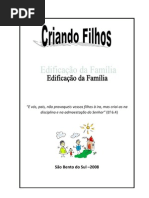 Criando filhos a maneira que agrada a Deus
