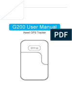 G200 User Manual: Asset GPS Tracker